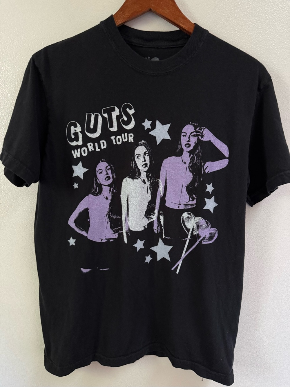 GUTS World Tour Graphic Tee - Black & Lavender